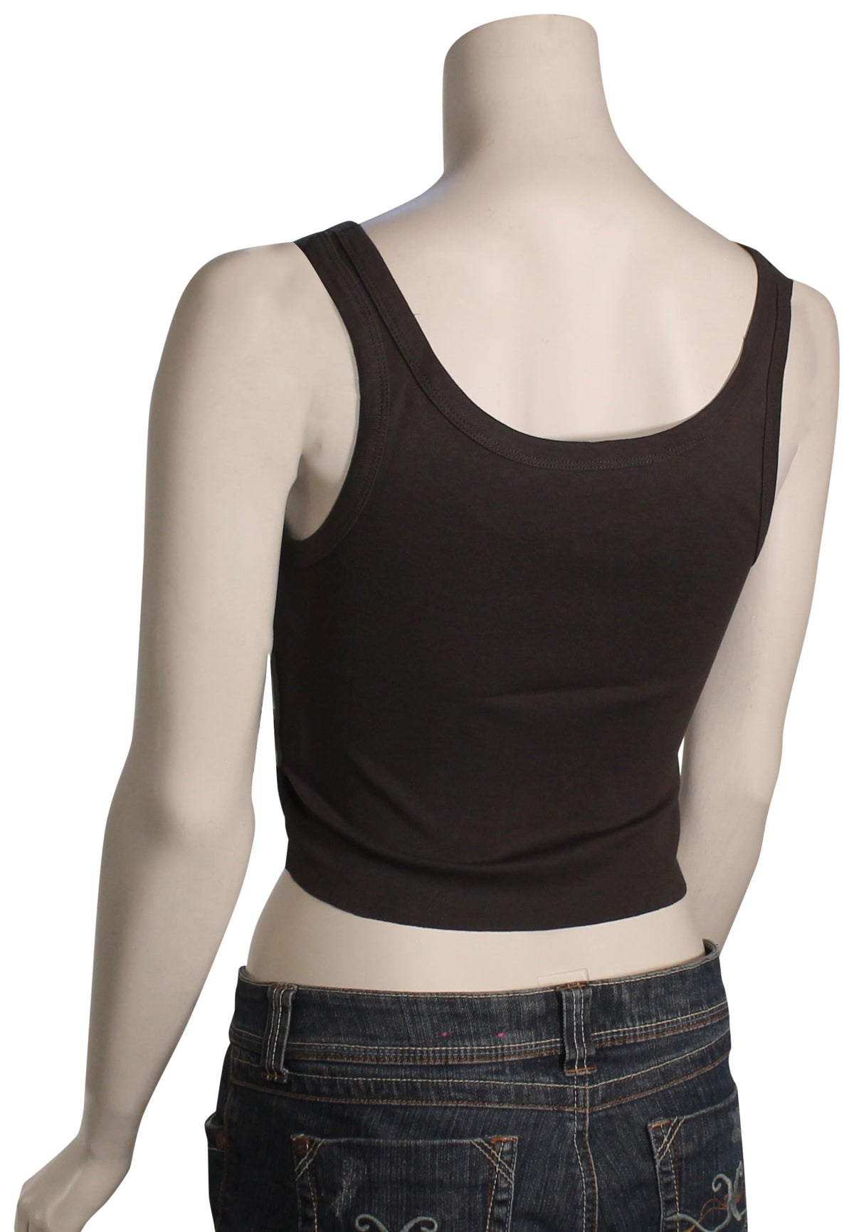 Billabong Hibiscus Paradise Women's Tank - Off Black – back view