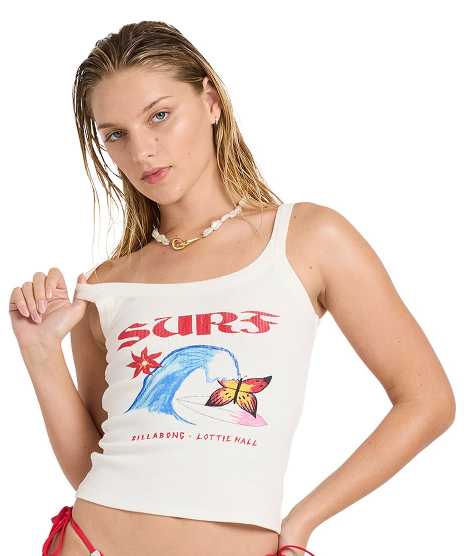 Billabong Lottie Hall Women's Tank - Salt Crystal