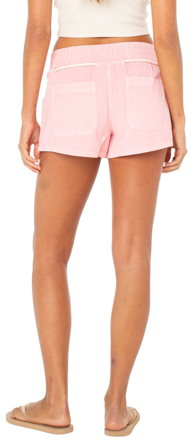 Roxy Paddle On Women's Shorts - Murex Shell Solid – back view