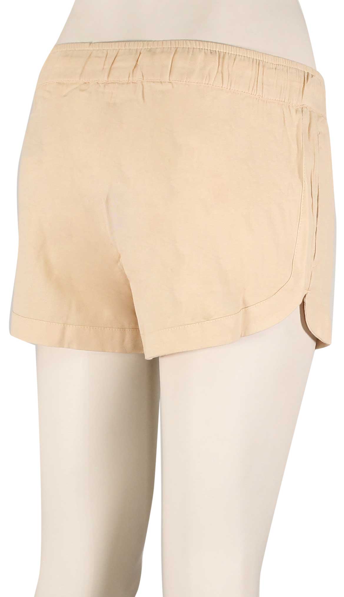 Roxy New Impossible Love Shorts - Ivory Cream – back view