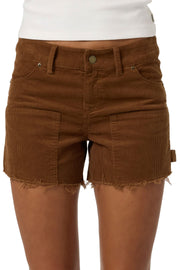 O'Neill O'Riginals Harlyn Solid Women's Shorts - Toffee