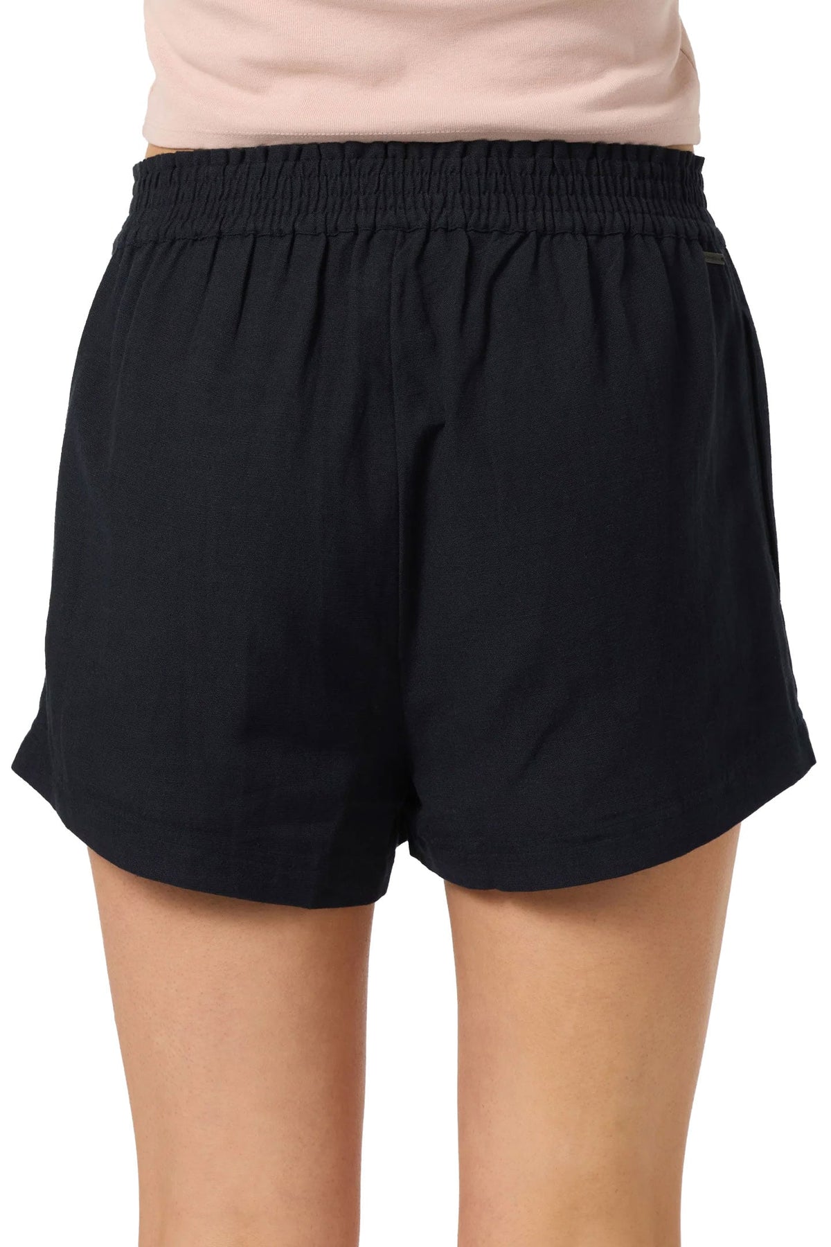 O'Neill Sanders Women's Beach Shorts - Black – back view