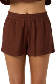 O'Neill Sanders Women's Beach Shorts - Coconut Brown
