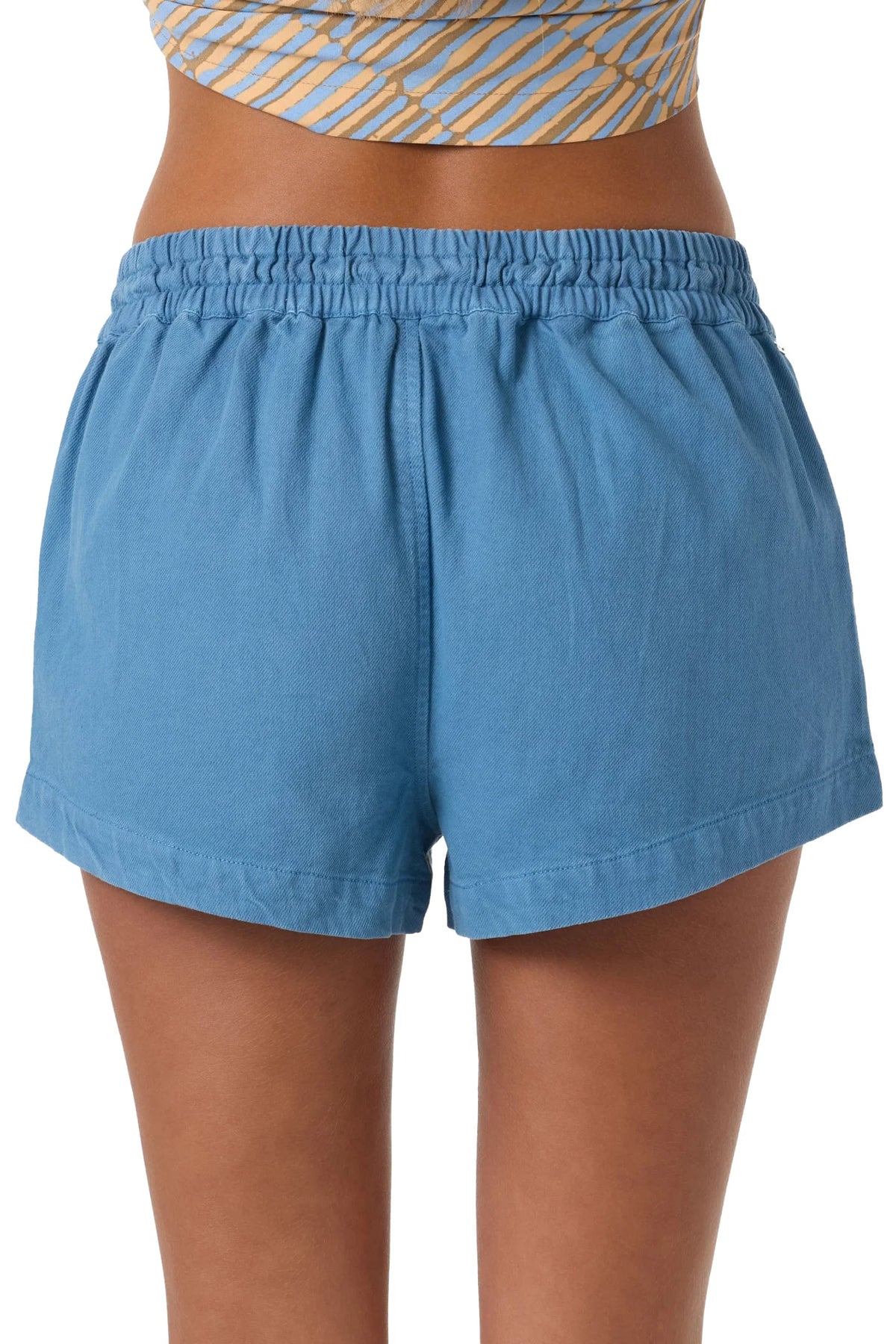 O'Neill Sevie 2" Women's Lounge Shorts - Captain's Blue – back view