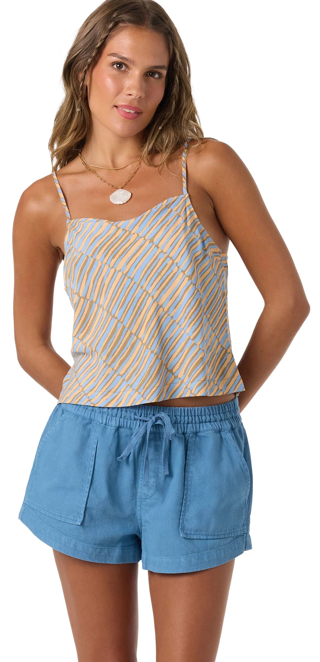 O'Neill Sevie 2" Women's Lounge Shorts - Captain's Blue – alternate view 1