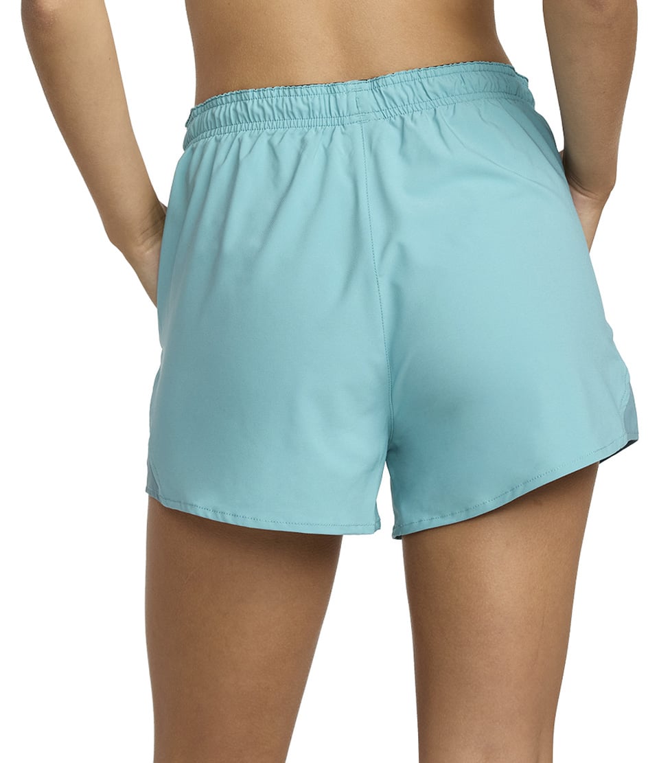 RVCA Essential Yogger 12" Women's Shorts - Sky Blue – back view