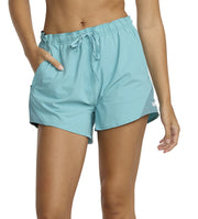 RVCA Essential Yogger 12" Women's Shorts - Sky Blue