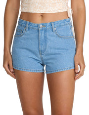 RVCA Bellflower 2.75" Women's Shorts - Medium Blue