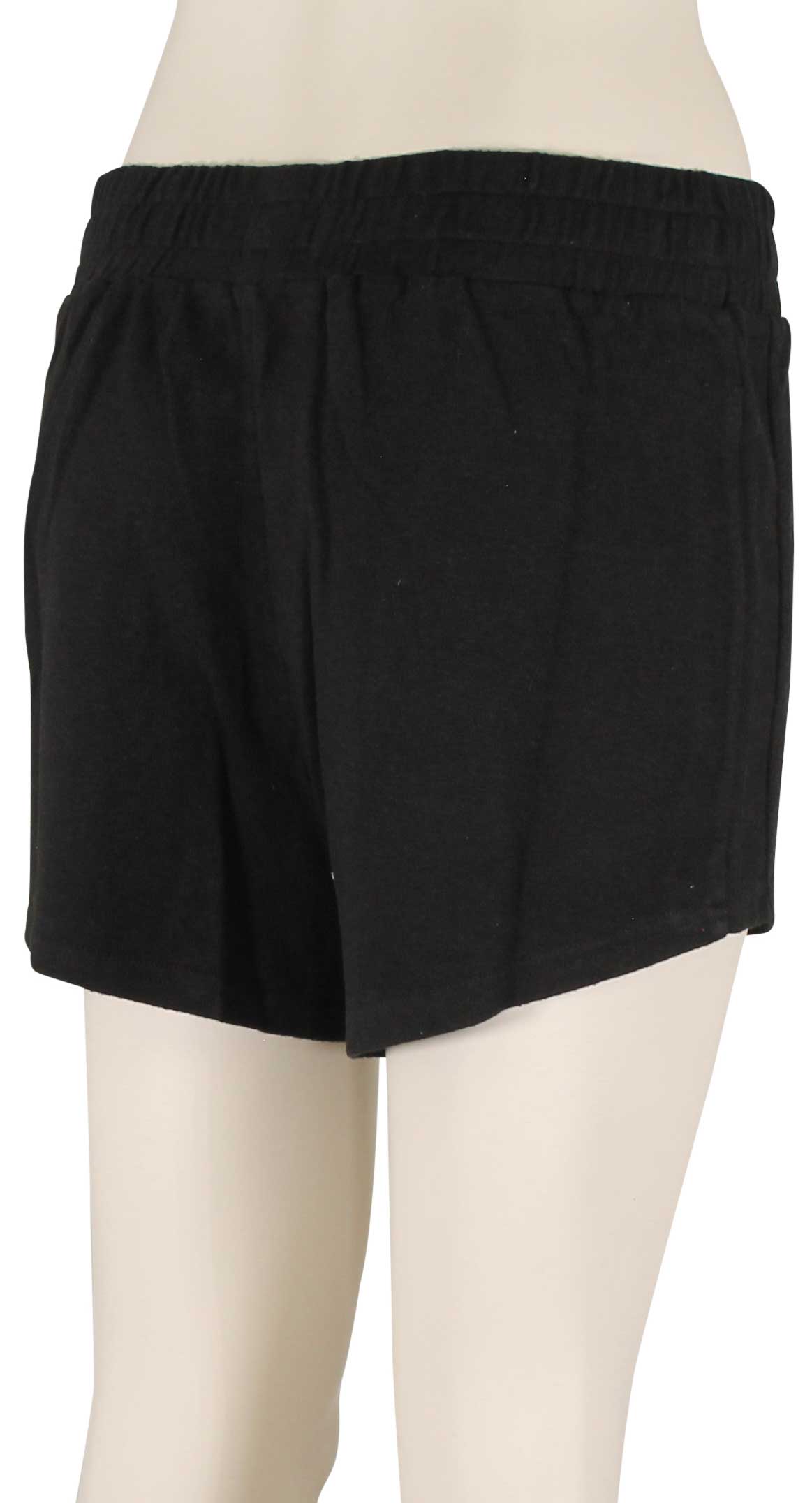 Volcom Lil Fleece Women's Shorts - Classic Black – back view