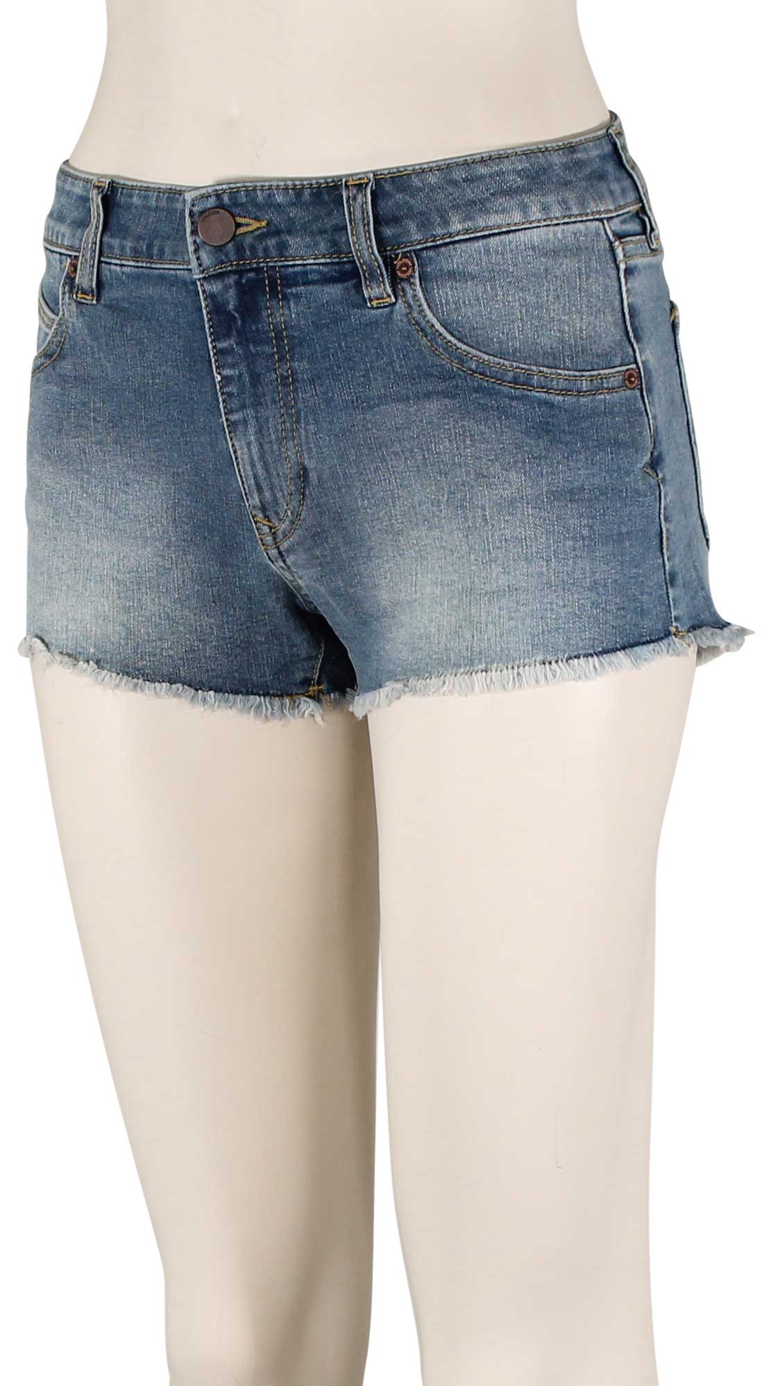 Volcom Stoney Stretch Denim Walk Shorts - Jasper Blue