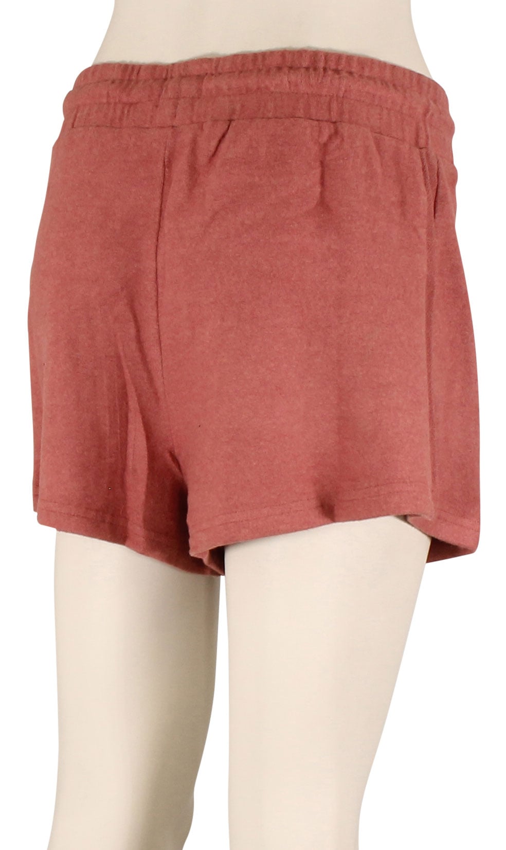 Volcom Lil Fleece Women's Shorts - Rose Gold – back view