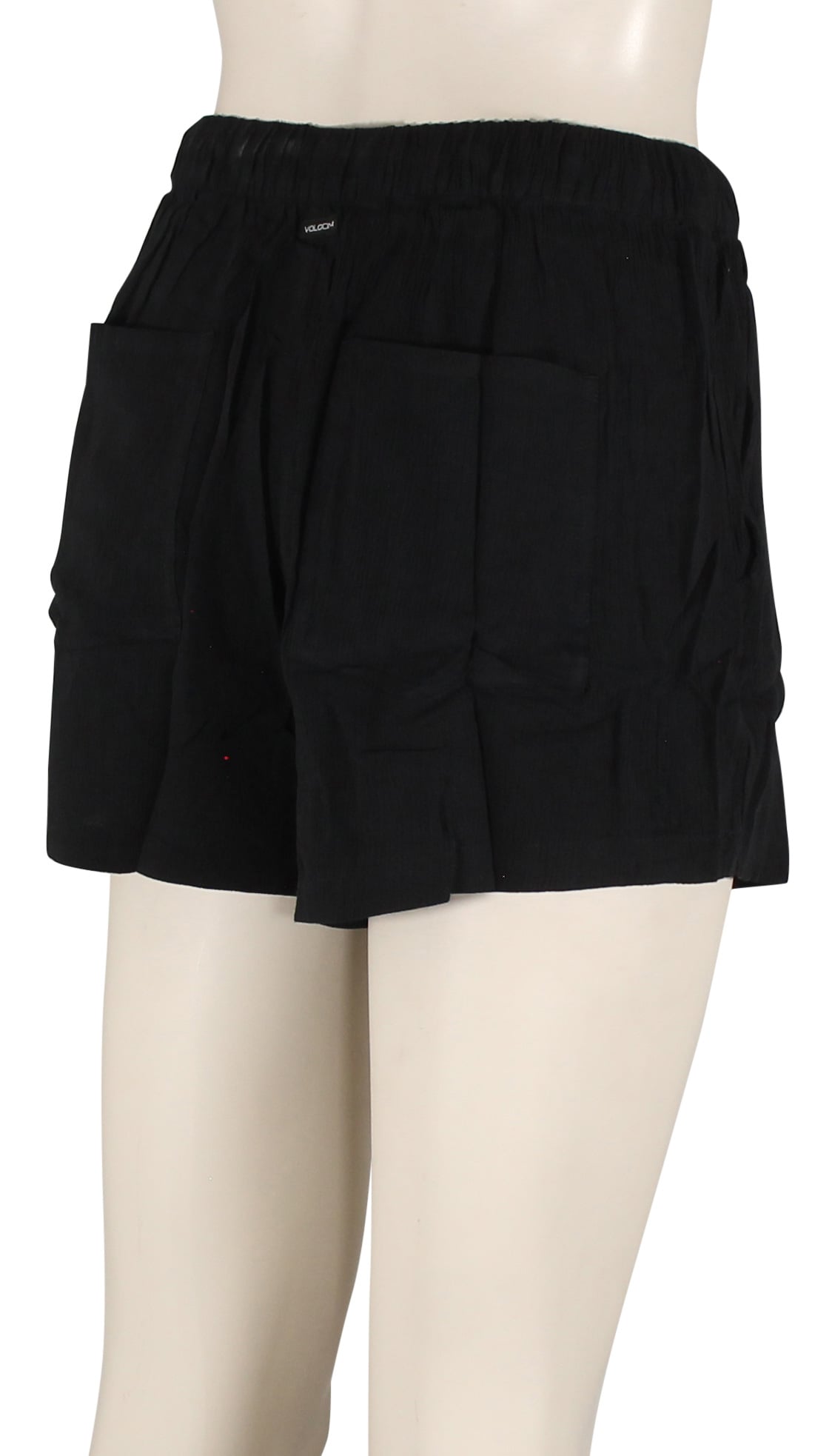 Volcom Stoneshine Women's Walk Shorts - Black – back view