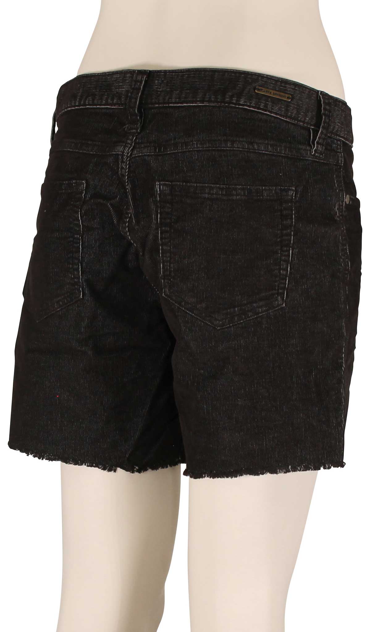 Carve Designs Oahu 6" Shorts - Black – back view