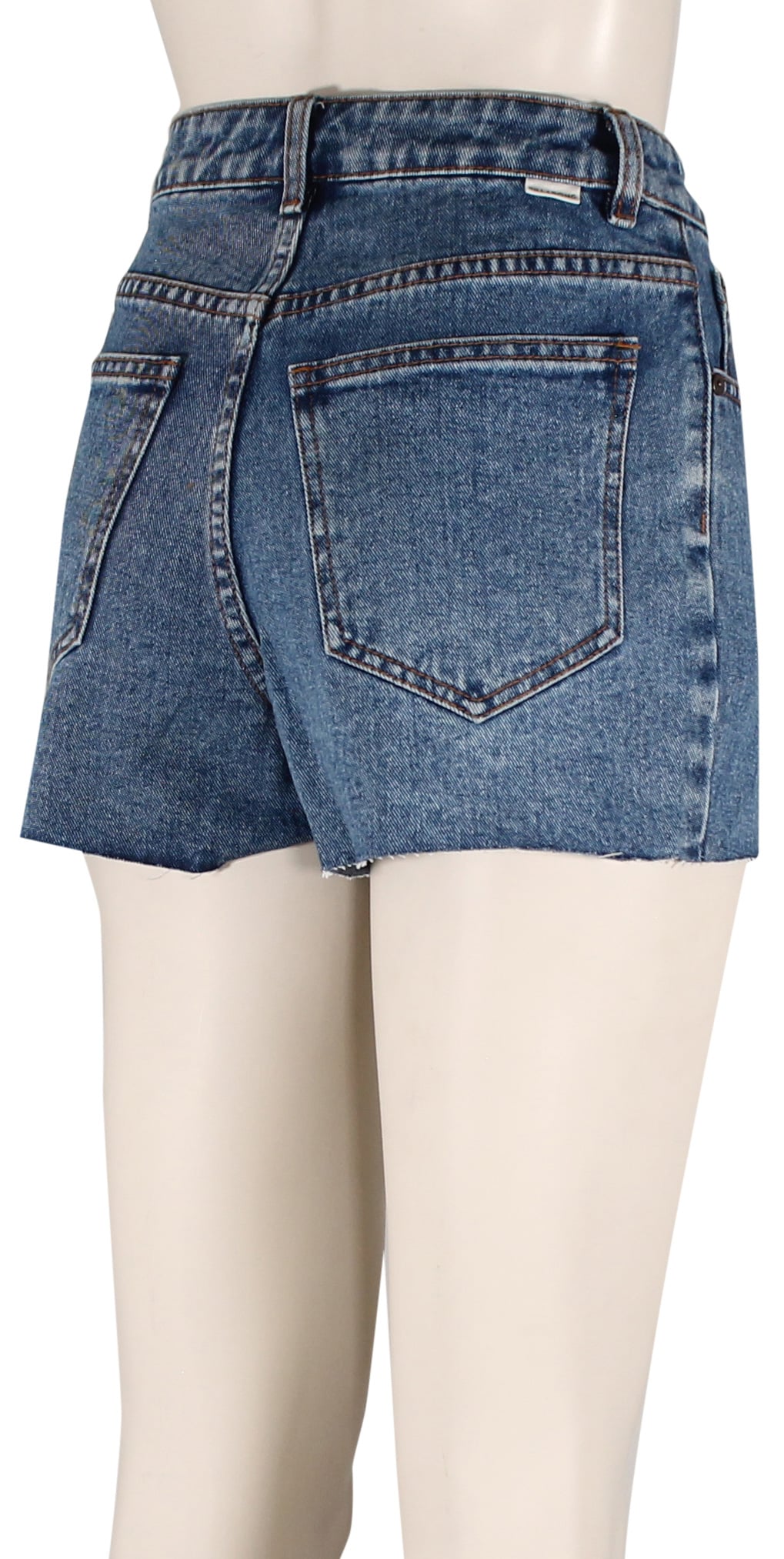 Billabong High Tides Denim Women's Walk Shorts - Deep Sea – back view