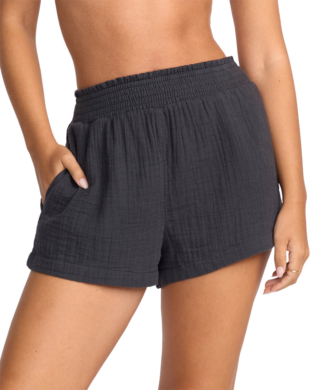 Billabong In The Waves Women's Walk Shorts - Black Sand