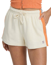 Billabong Classic Feels Women's Fleece Shorts - White Cap