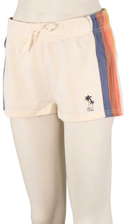 Rip Curl Melting Waves Fleece Shorts - Off White