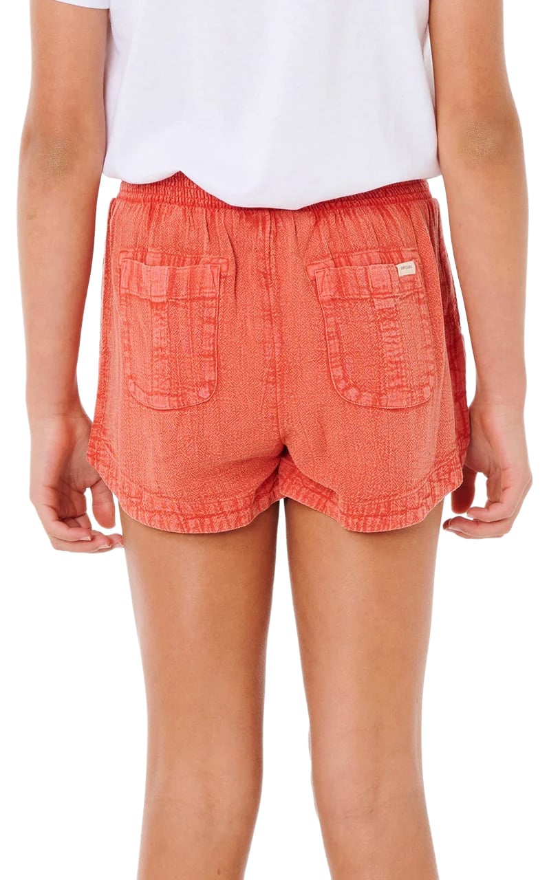 Rip Curl Classic Surf Girl's Shorts - Cayenne – back view