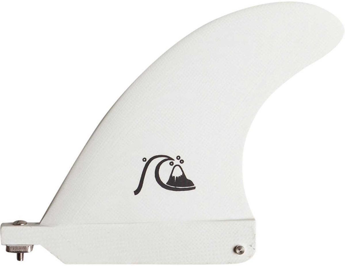 Quiksilver Single Fin 7" - White