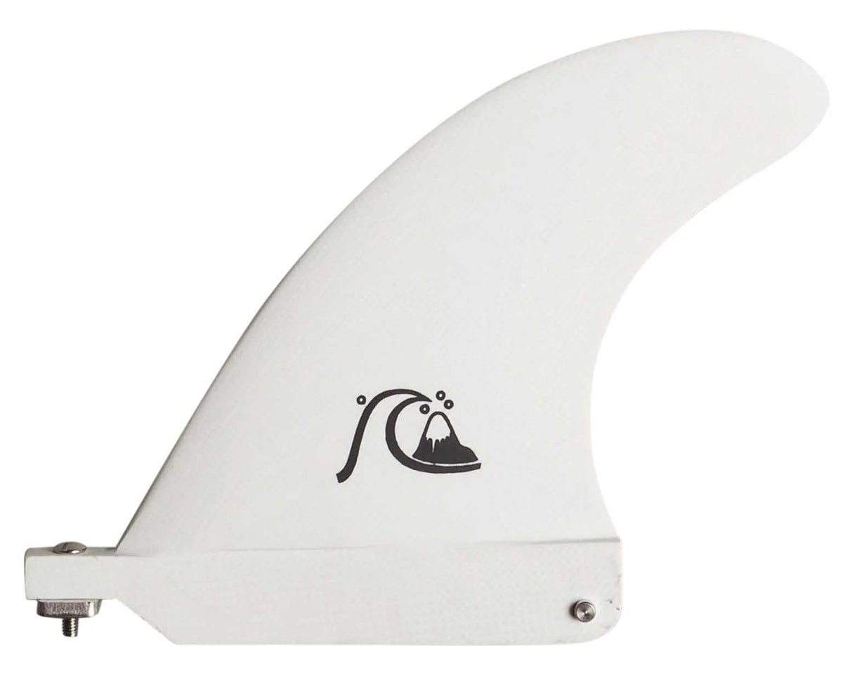 Quiksilver Single Fin 8" - White