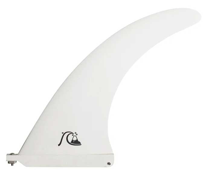 Quiksilver Single Fin 9" - White