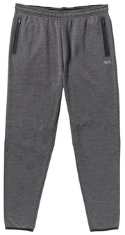 RVCA Balance Tech Men's Fleece Pants - RVCA Black Heather