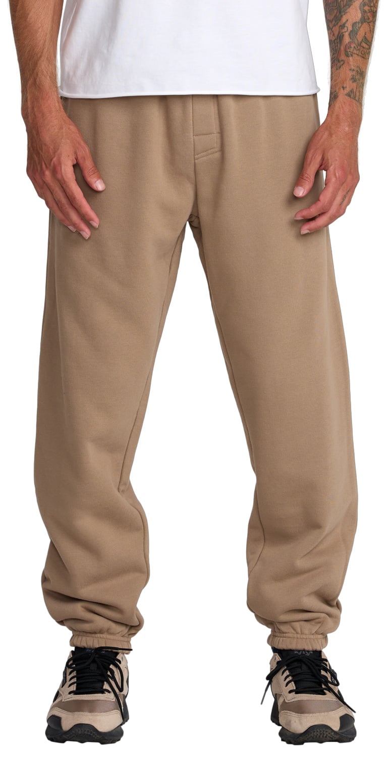 RVCA VA Essential Men's Sweatpants - Dark Khaki – alternate view 1