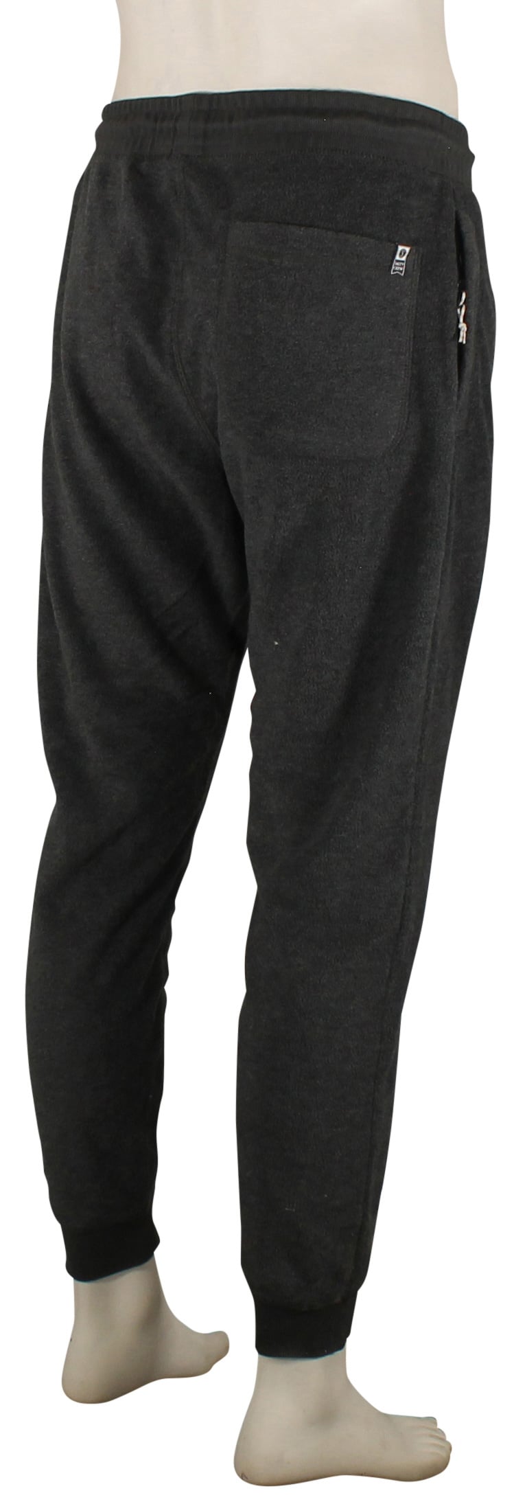 Salty Crew Swellter Polar Fleece Sweatpant - Charcoal Heather – back view