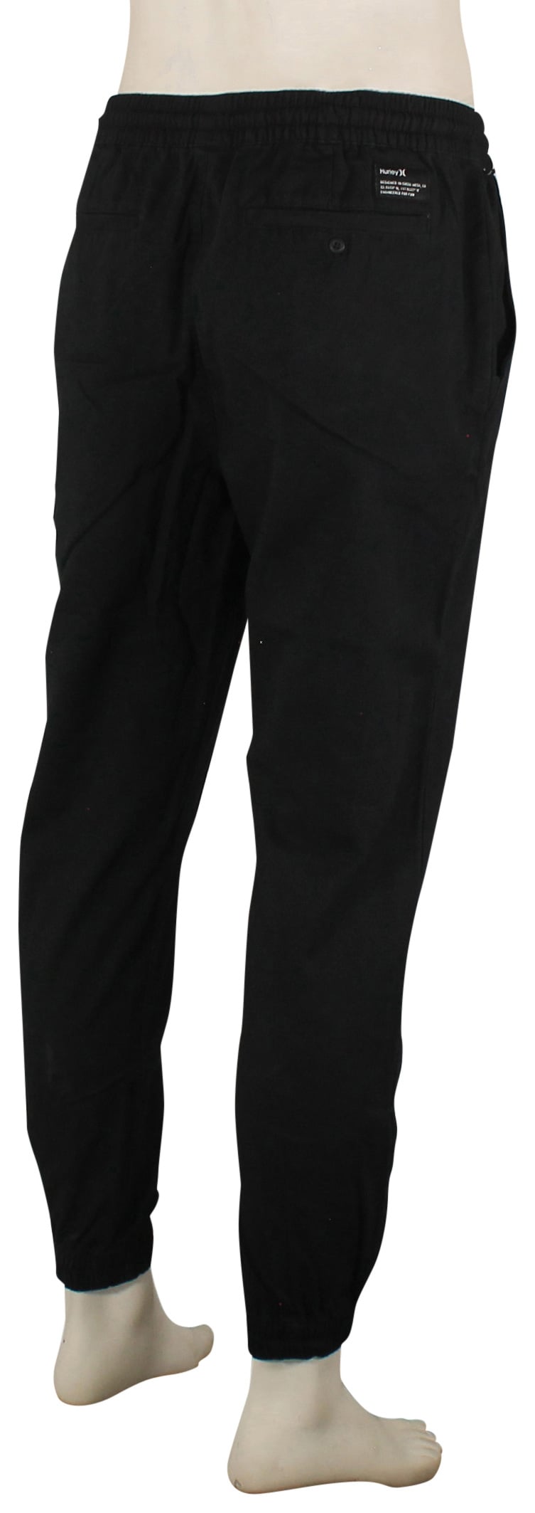Hurley Icon Jogger Pant - Black – back view