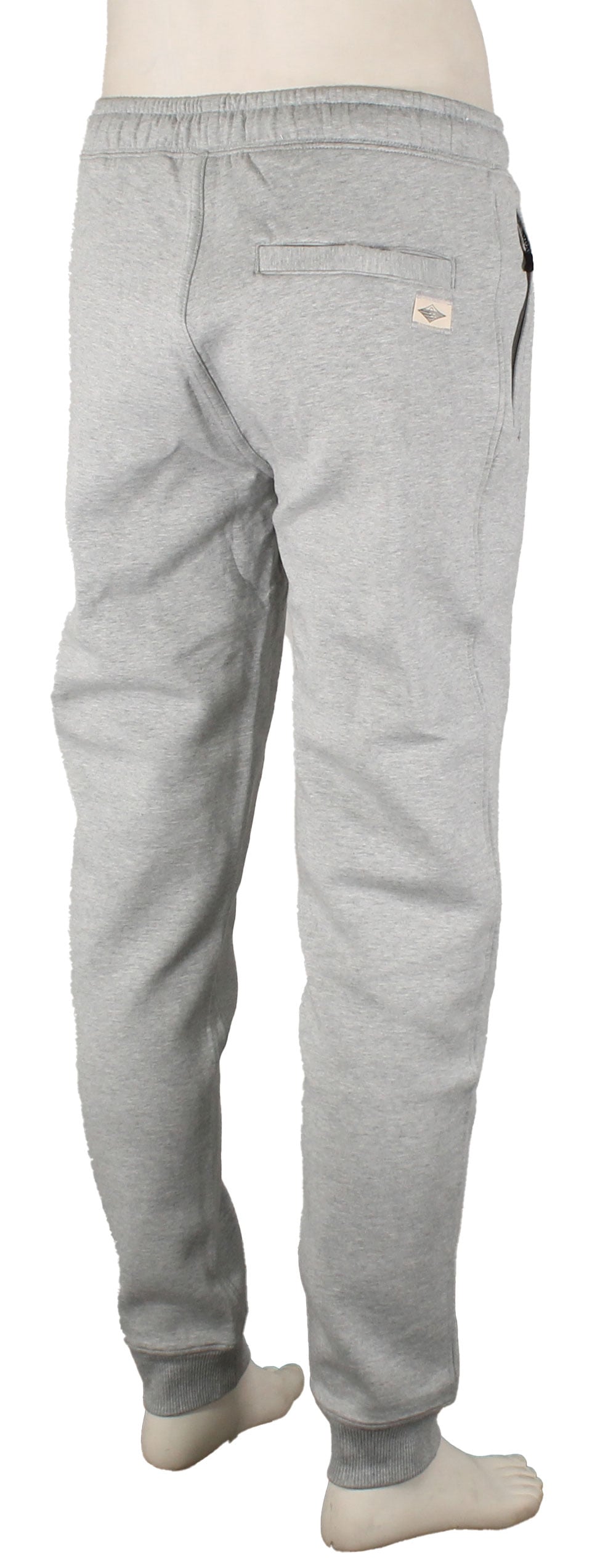 Rip Curl Vaporcool Track Pant - Grey Marle – back view