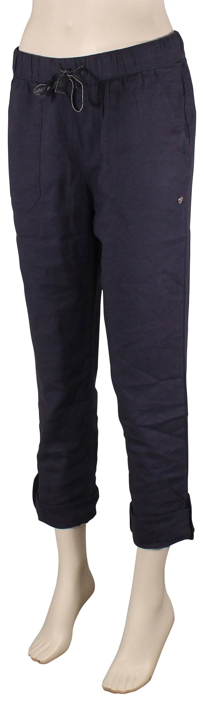 Roxy On The Seashore Linen Pants - Mood Indigo