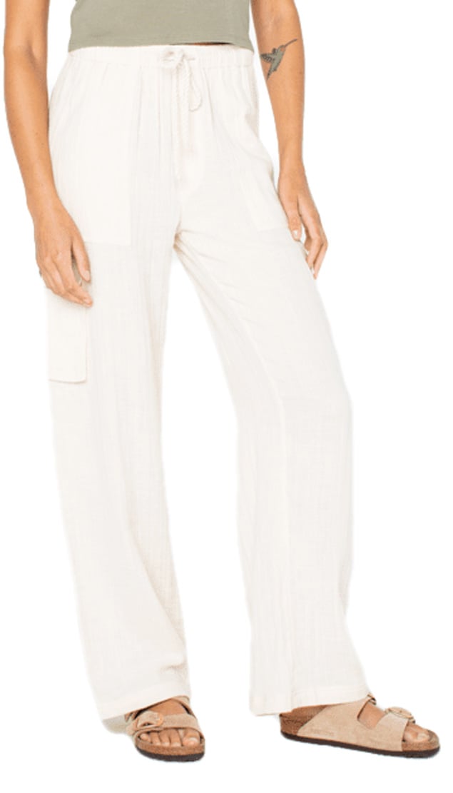 Roxy Precious Cargo Pants - Parchment