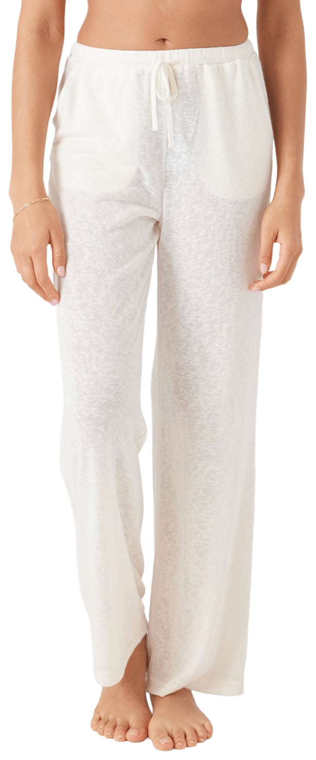 Roxy After Surf Women's Coverup Pants - Egret