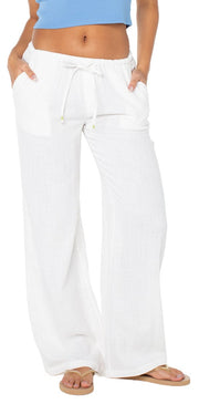 Roxy Iyla Women's Pants - Cloud Dancer Solid