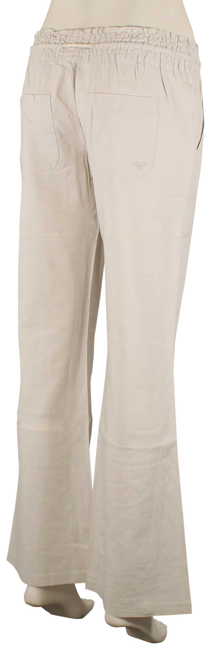 Roxy Oceanside Flared Pants - Stone – back view