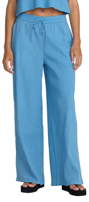 RVCA New Yume Wide Leg Women's Pants - Chalk Blue