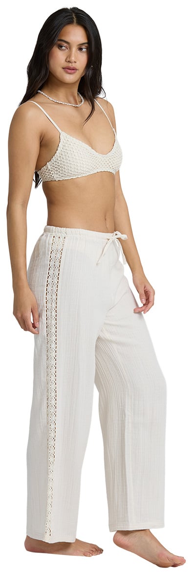 Billabong Feelin Fine Women's Pants - White Cap – alternate view 1