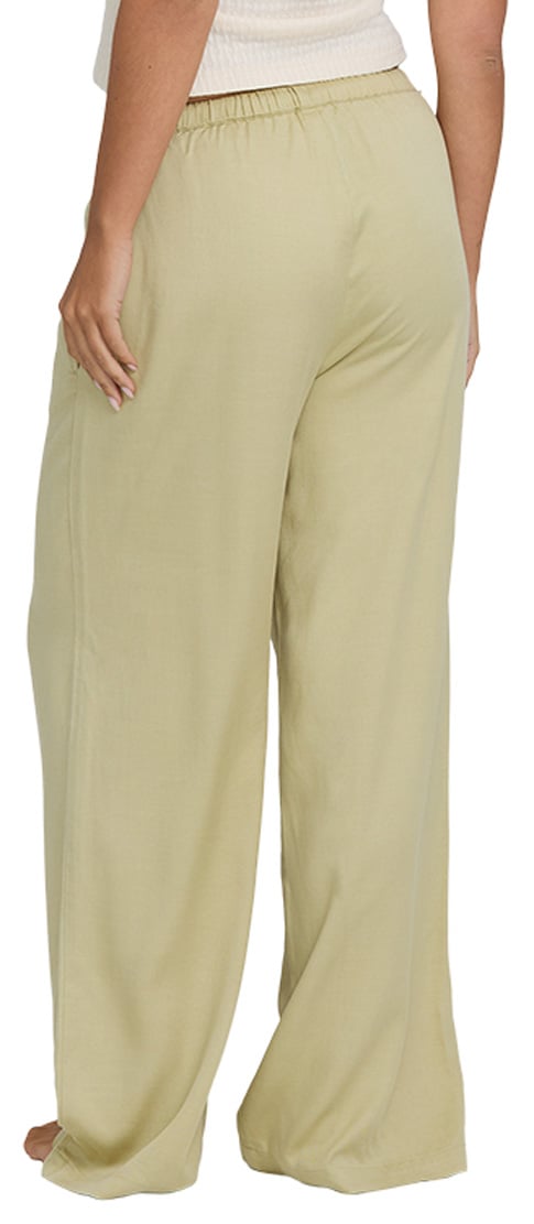 Billabong Wanderer Solid Women's Pants - Cactus – back view