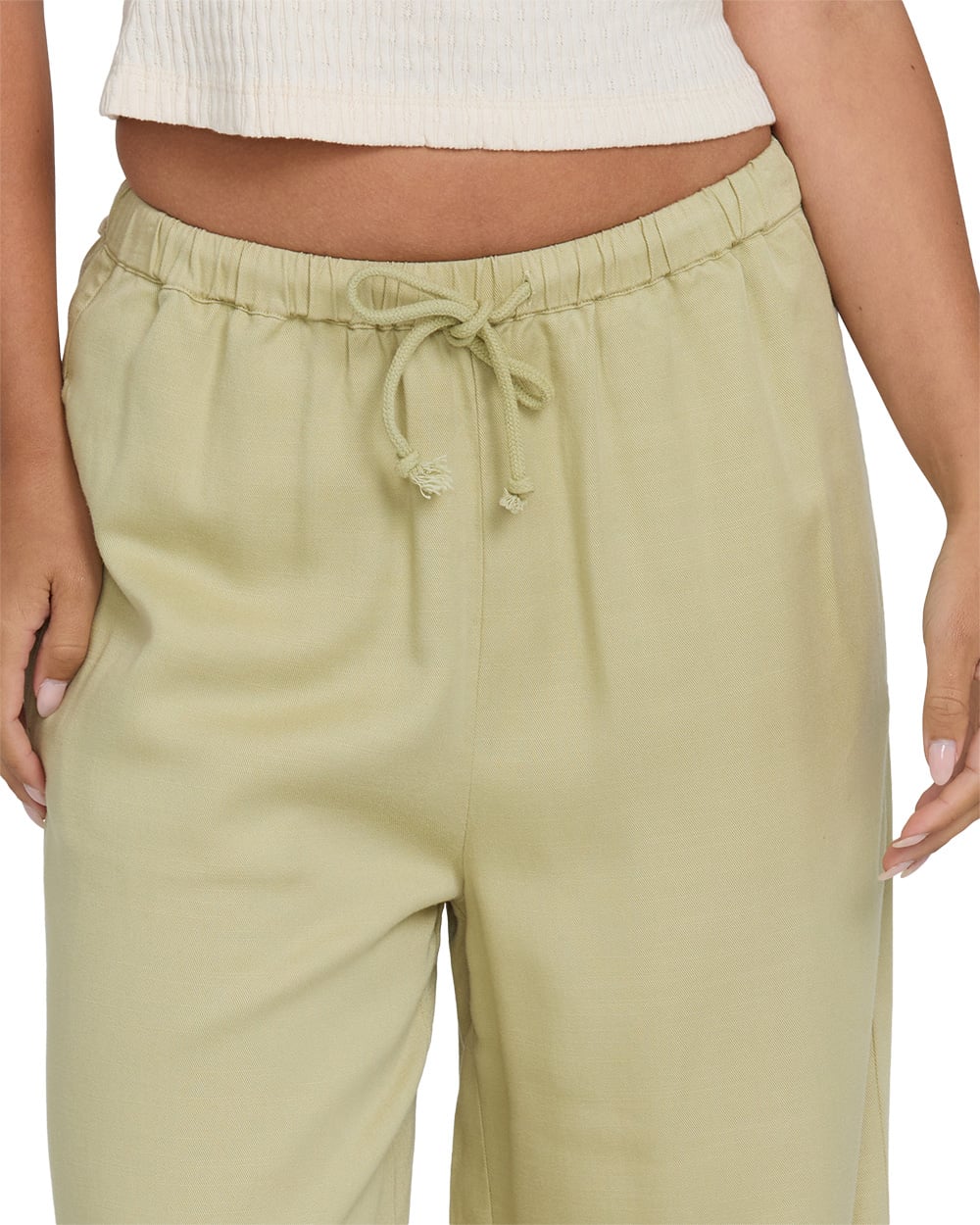 Billabong Wanderer Solid Women's Pants - Cactus – alternate view 1