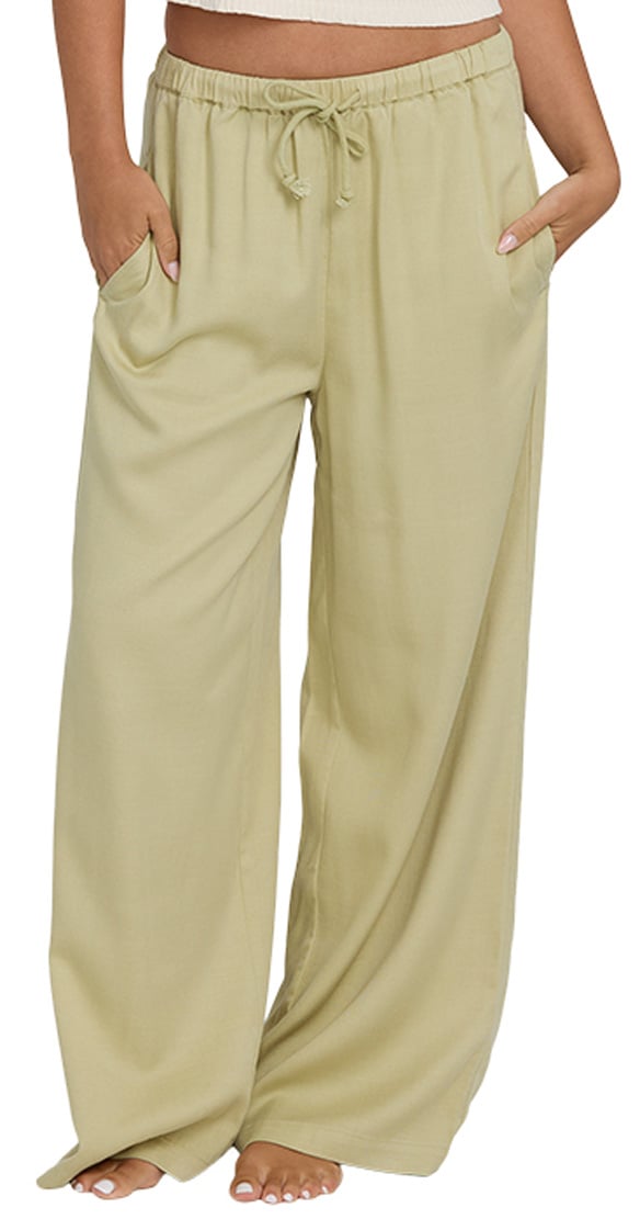 Billabong Wanderer Solid Women's Pants - Cactus
