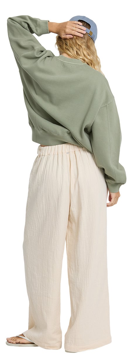 Billabong Follow Me Women's Pants - Dove – back view