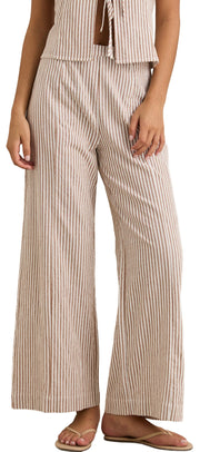 Rhythm Louise Wide Leg Women's Pants - Tan