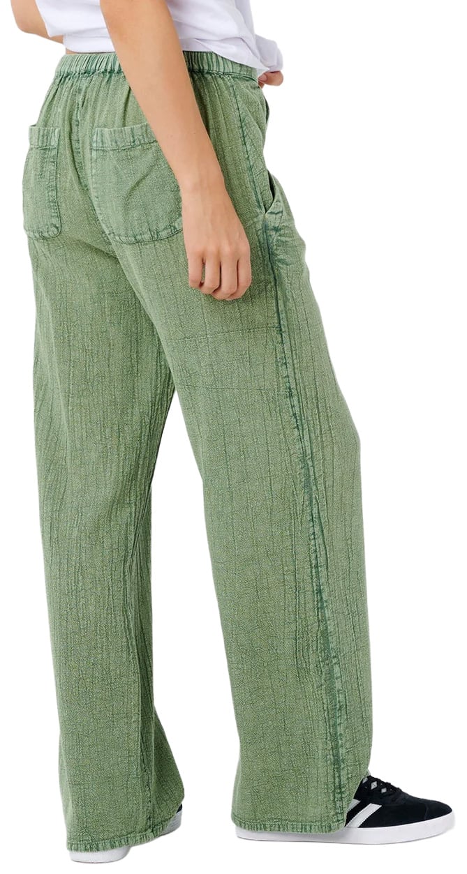 Rip Curl Classic Surf Wide Leg Women's Pants - Sage – back view