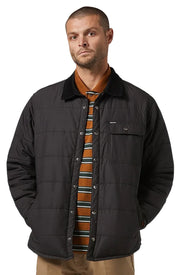 Brixton Cass Puffer Jacket - Black / Black