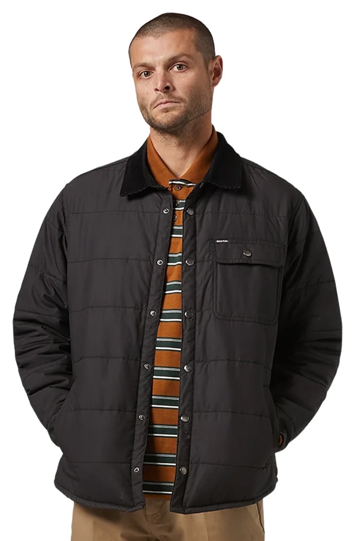 Brixton Cass Puffer Jacket - Black / Black