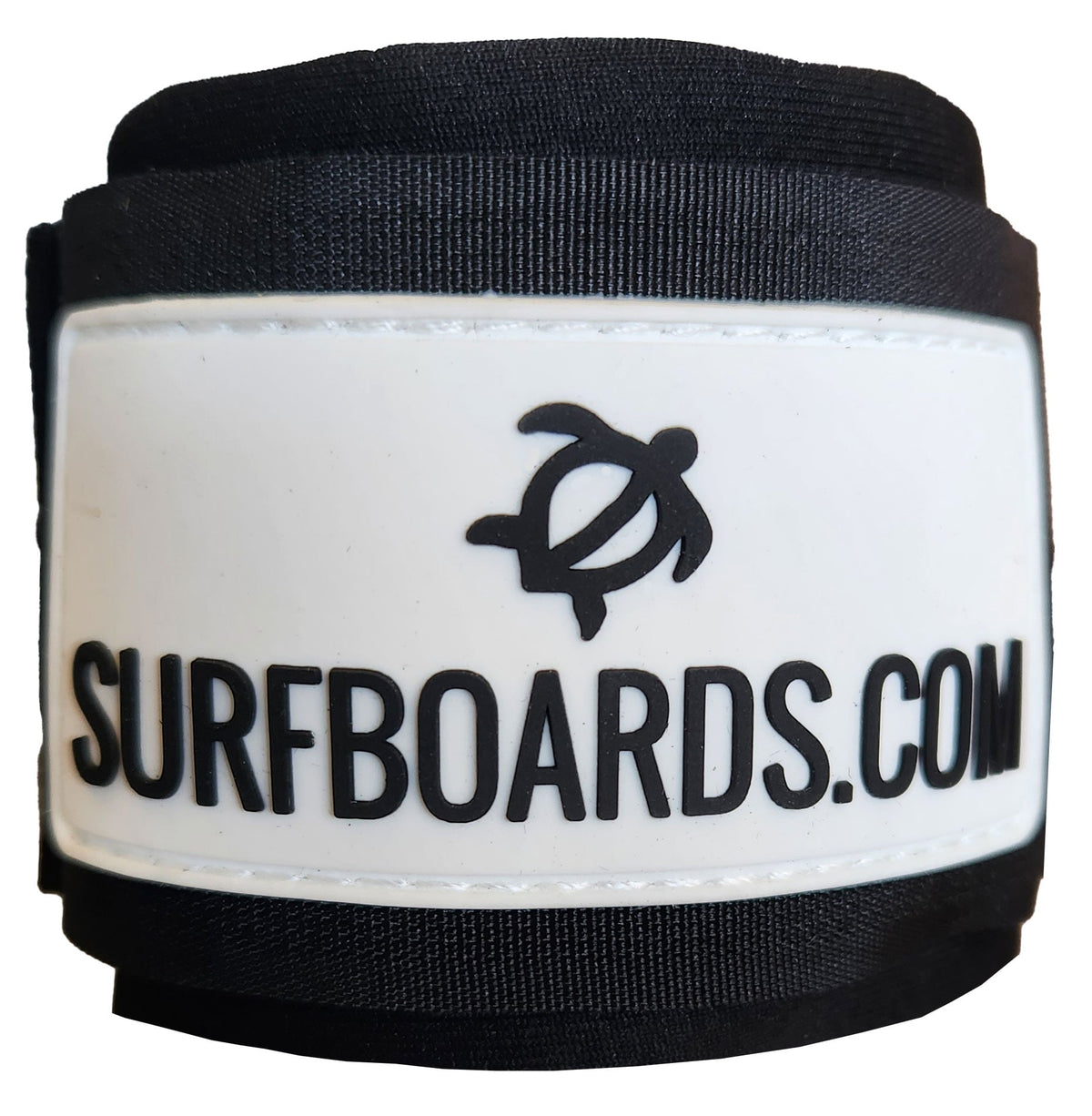 Surfboards.com Surfboard Leash - Clear / Black – alternate view 1