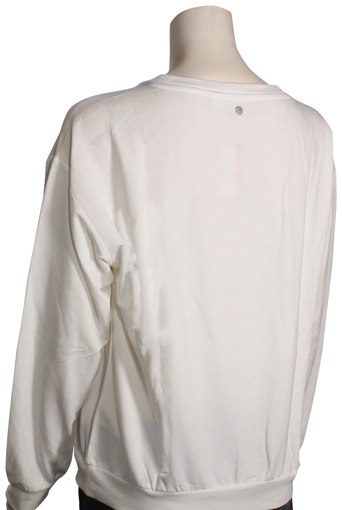 Roxy Surfing By Moonlight Pullover Sweatshirt - Egret – back view