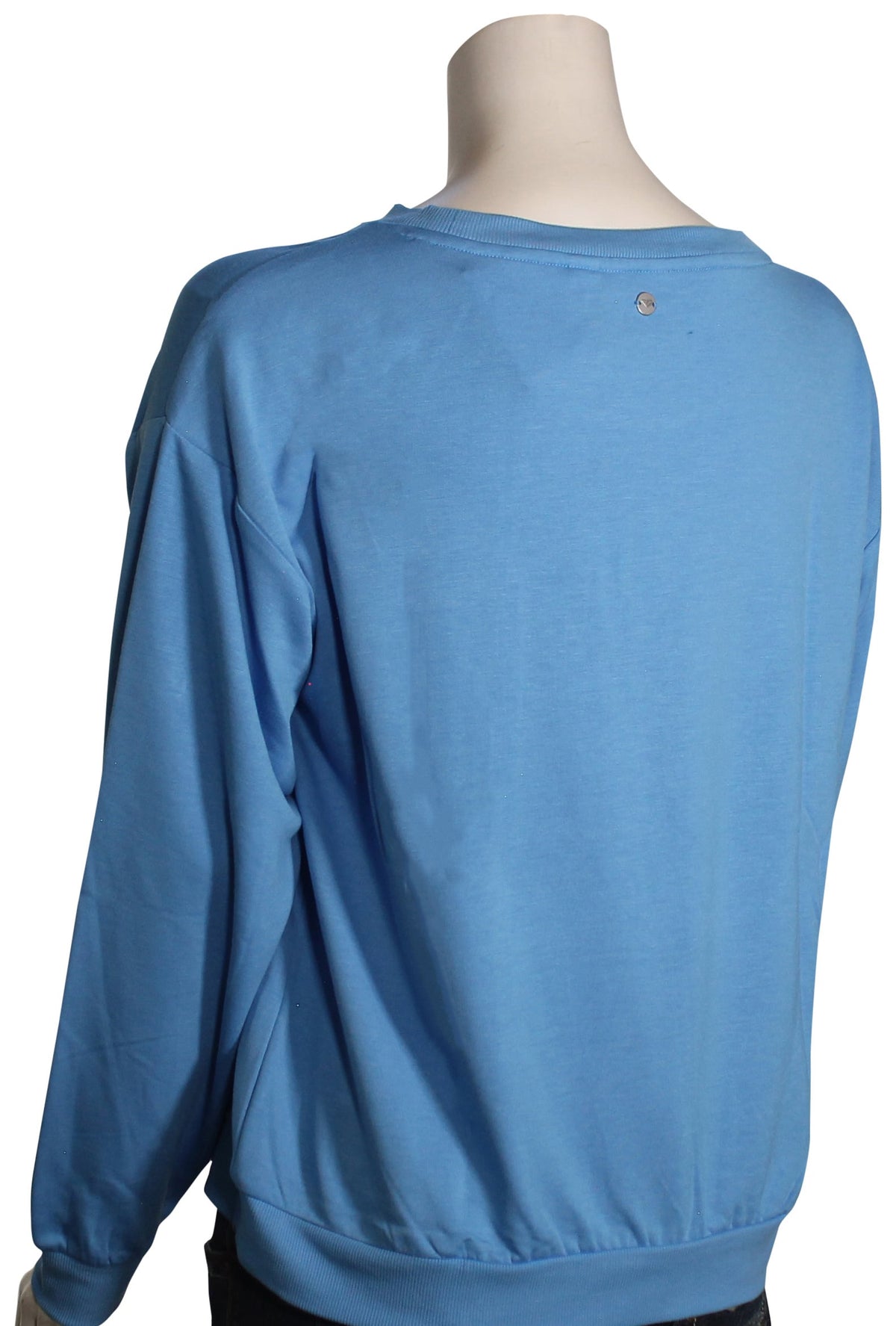 Roxy Surfing By Moonlight Pullover Sweatshirt - Azure Blue – back view