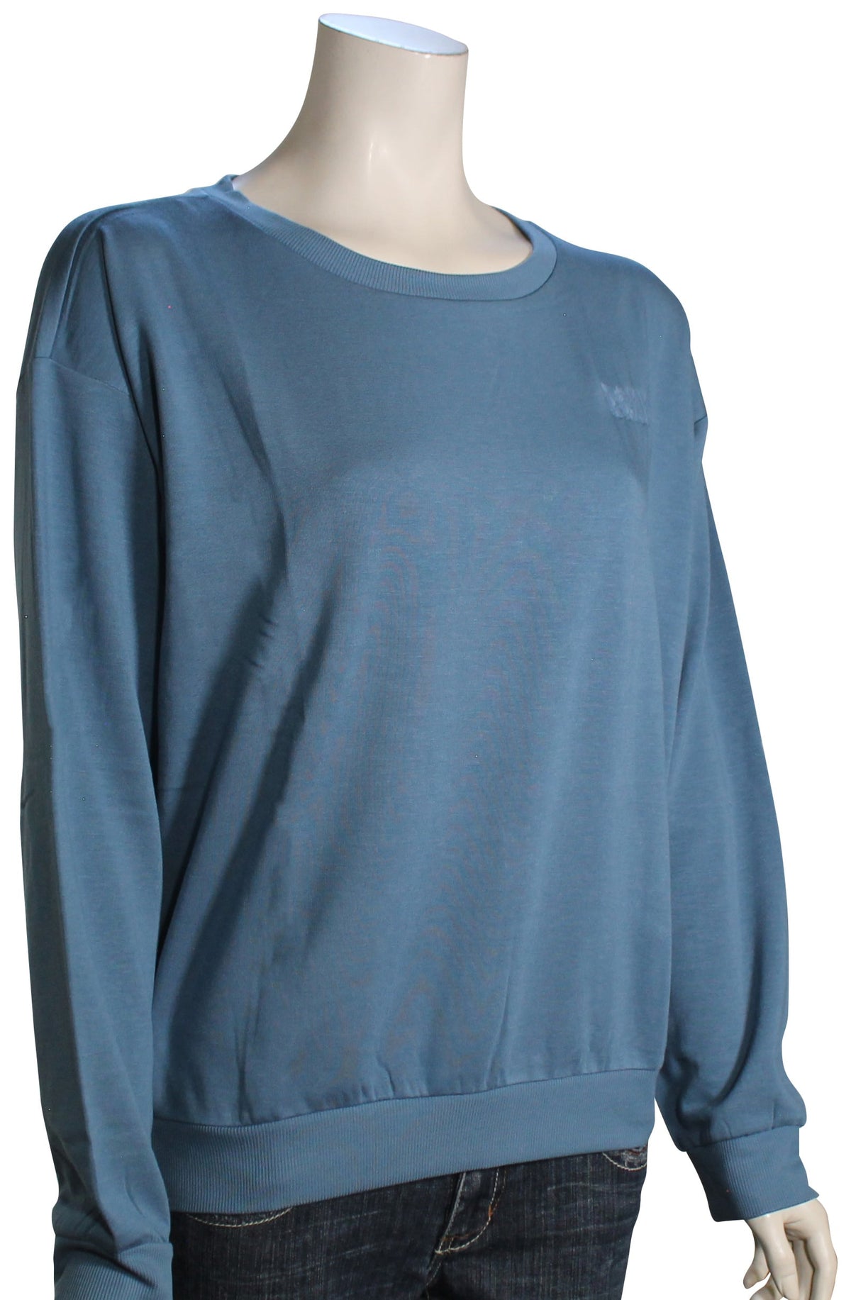 Roxy Surfing By Moonlight Pullover Sweatshirt - Blue Slate