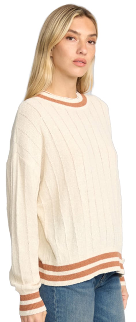 Billabong Classic Days Oversized Sweater - Whitecap – alternate view 1